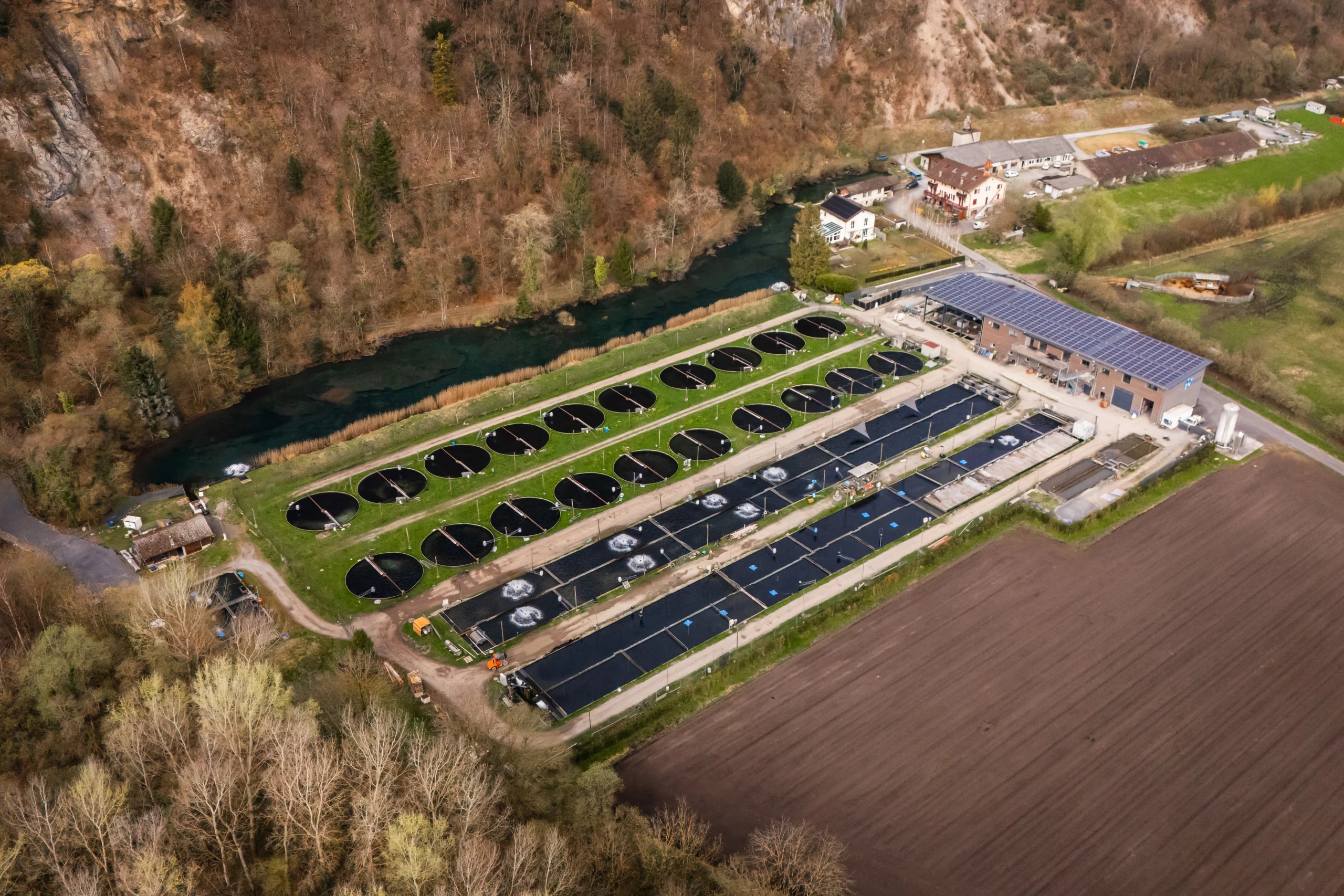 Parcours visiteur - site de la Pisciculture de Vionnaz